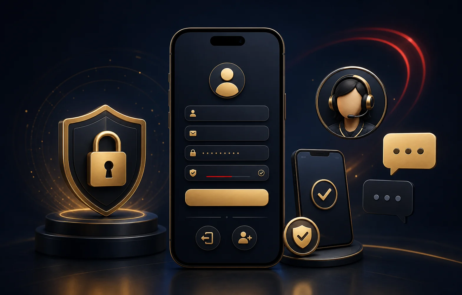 Biểu mẫu đăng ký và bảo vệ tài khoản 789Club