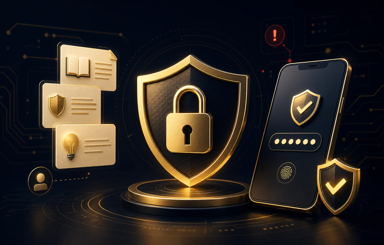 Hồ sơ, mật khẩu và lá chắn tài khoản 789Club